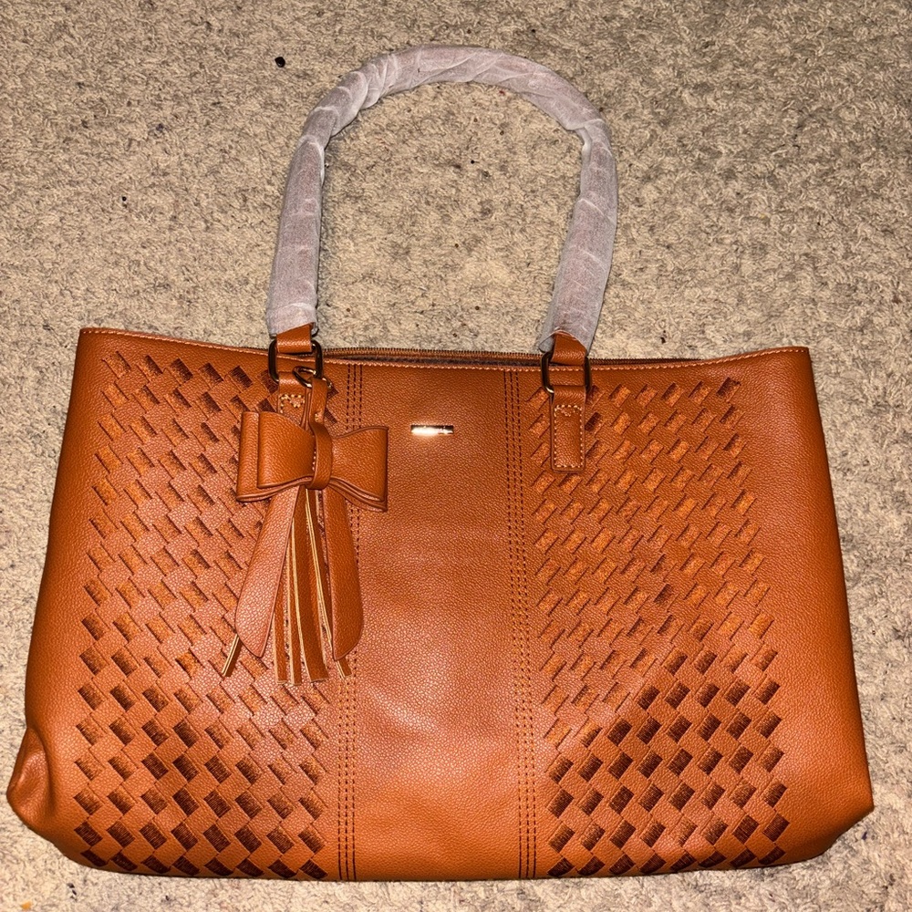 Elegant Brown Tote Bag